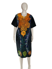 Tribal Gown Adire
