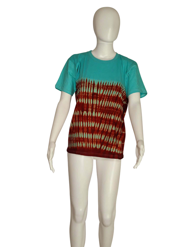 Ember adire shirt