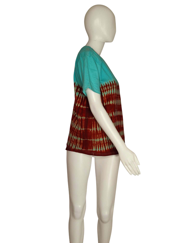 Ember adire shirt