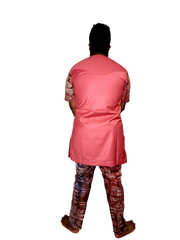 Pink Boss Male Top and Pants